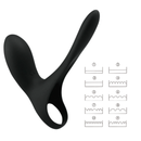 Anel Peniano com Vibro e Controle - Vibrador de Silicone Macio - Kaifutong