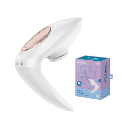 Sugador de Clitóris Satisfyer Pro 4 - Vibrador para Casal