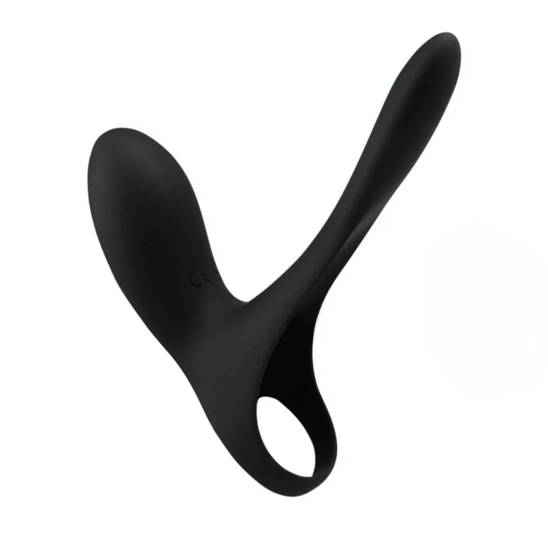 Anel Peniano com Vibro e Controle - Vibrador de Silicone Macio - Kaifutong