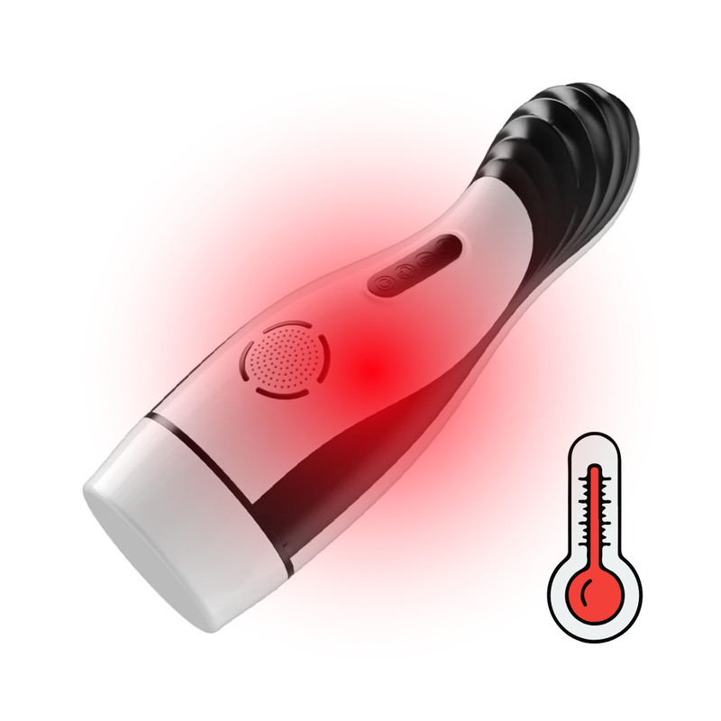 Masturbador Masculino Automático - Sugador de Pênis com Aquecimento