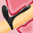 Anel Peniano com Vibro e Controle - Vibrador de Silicone Macio - Kaifutong