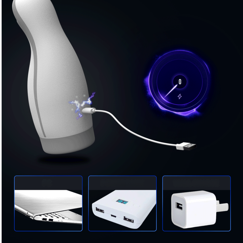 Masturbador Masculino Automático - Sugador de Pênis com Aquecimento