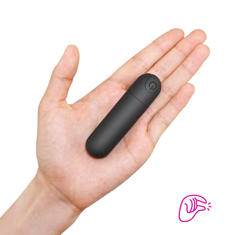 Vibrador Bullet - Estimulador de Clitóris Mini e Discreto com 13 Velocidades