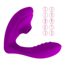 Sugador de Clitóris e Vibrador Rabbit - 2 em 1 Ponto G e Sucção