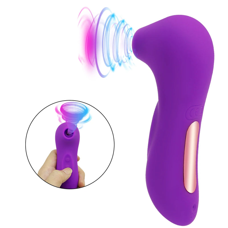 Sugador de Clitóris e Vibrador Golfinho - Estimulador Massageador