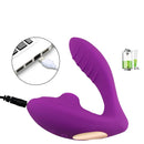 Sugador de Clitóris e Vibrador Rabbit - 2 em 1 Ponto G e Sucção