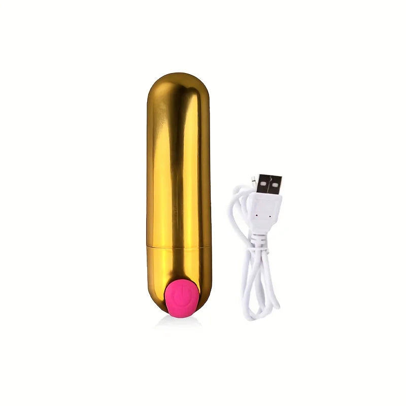 Vibrador Bullet - Estimulador de Clitóris Mini e Discreto com 13 Velocidades
