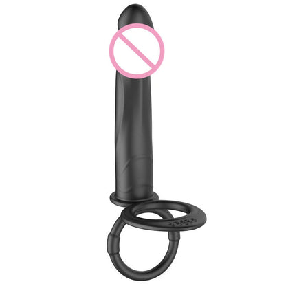 Vibrador Strapless Duplo - Consolo e Plug Anal para Casal - Strapless