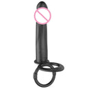 Vibrador Strapless Duplo - Consolo e Plug Anal para Casal - Strapless