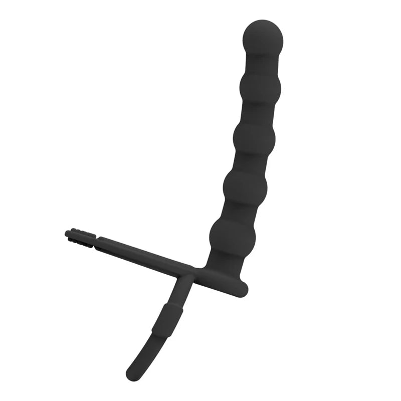 Vibrador Strapless Duplo - Consolo e Plug Anal para Casal - Strapless