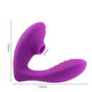 Sugador de Clitóris e Vibrador Rabbit - 2 em 1 Ponto G e Sucção