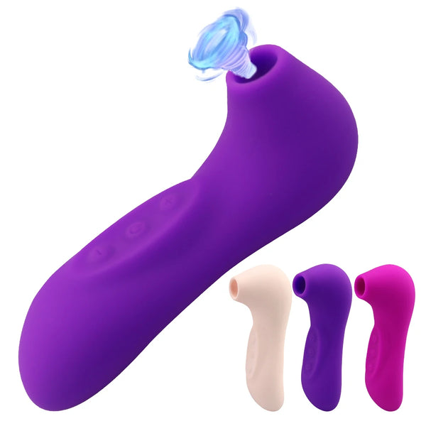Sugador de Clitóris e Vibrador Golfinho - Estimulador Massageador