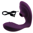 Sugador de Clitóris e Vibrador Rabbit - 2 em 1 Ponto G e Sucção