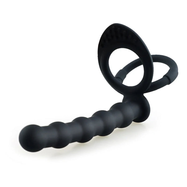 Vibrador Strapless Duplo - Consolo e Plug Anal para Casal - Strapless